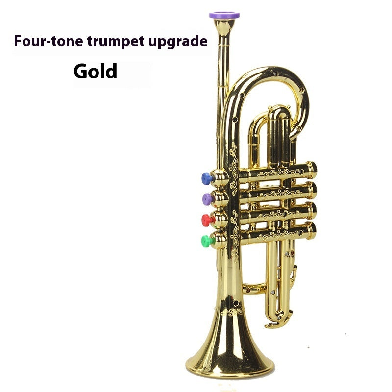 Children's Simulation Musical Instrument Toy Eight-tone Saxophone Four-tone Horn Band Simulation Toy Music Equipment