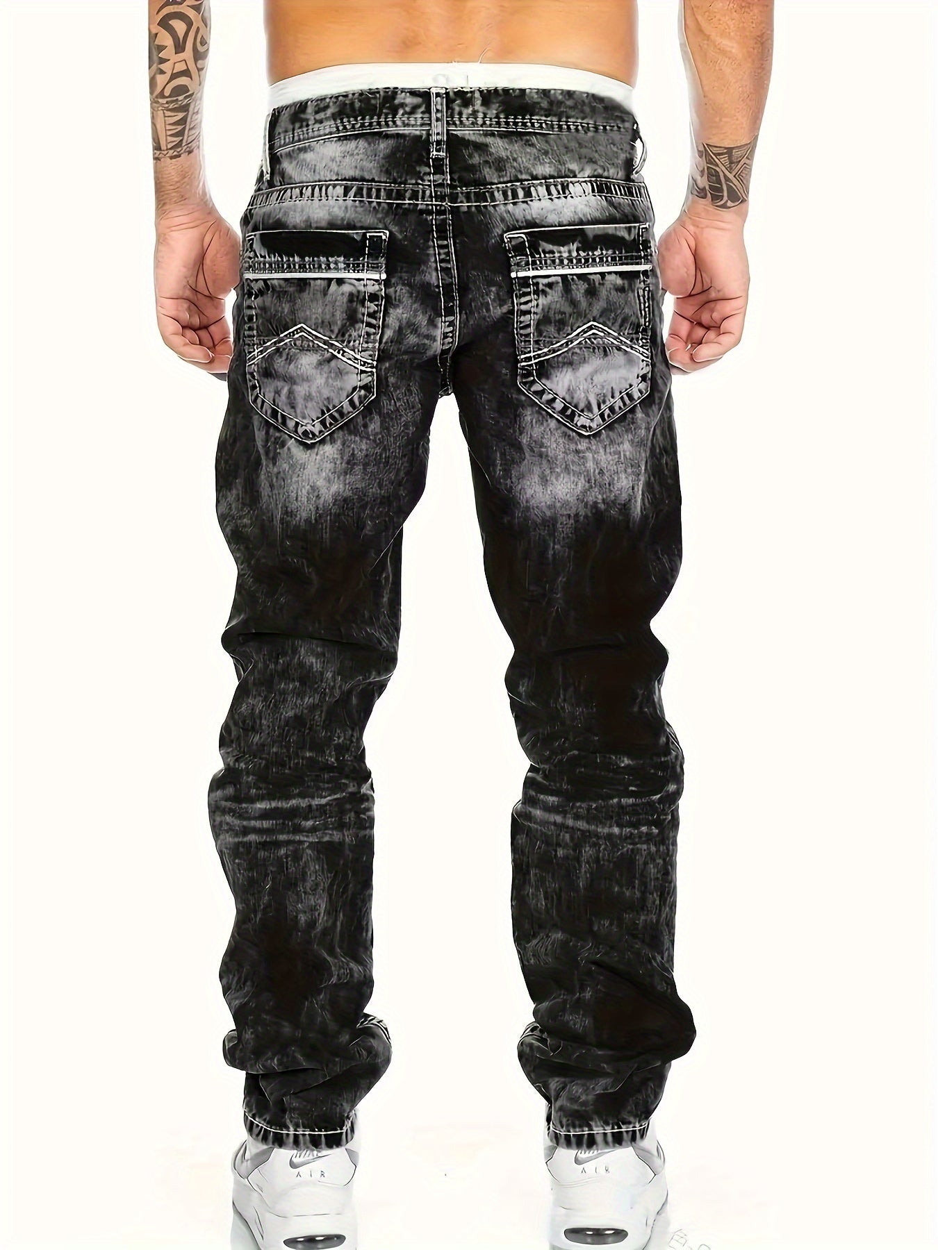 Men's Slim Fit Hip-Hop Jeans 🎶👖