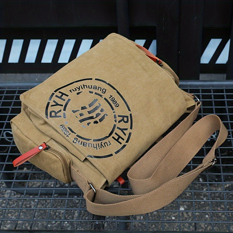 👜 Men's Trendy Canvas Sling Bag