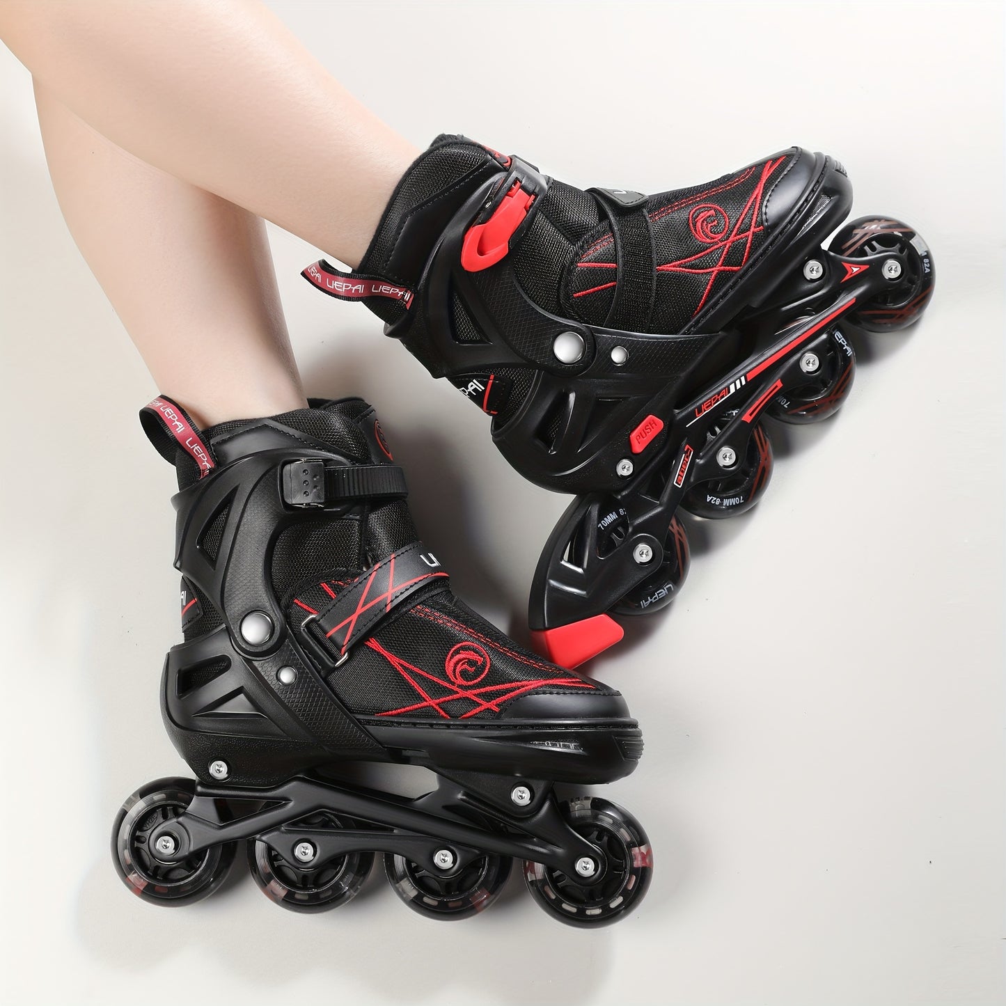 Professional Roller Skates with Shiny Wheels ✨