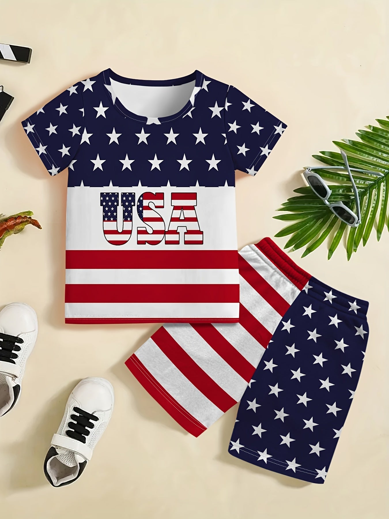 US Stars & Stripes Summer Set