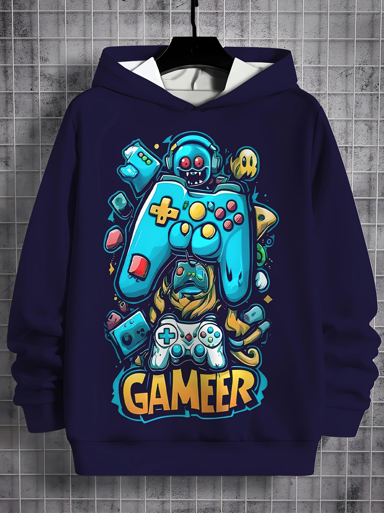 🎮 Boys' Cool Gamer Hoodie