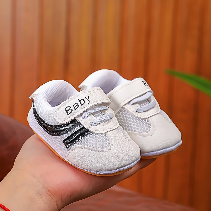 👶 Breeze Step Baby Boys’ Mesh Sneakers 🌟