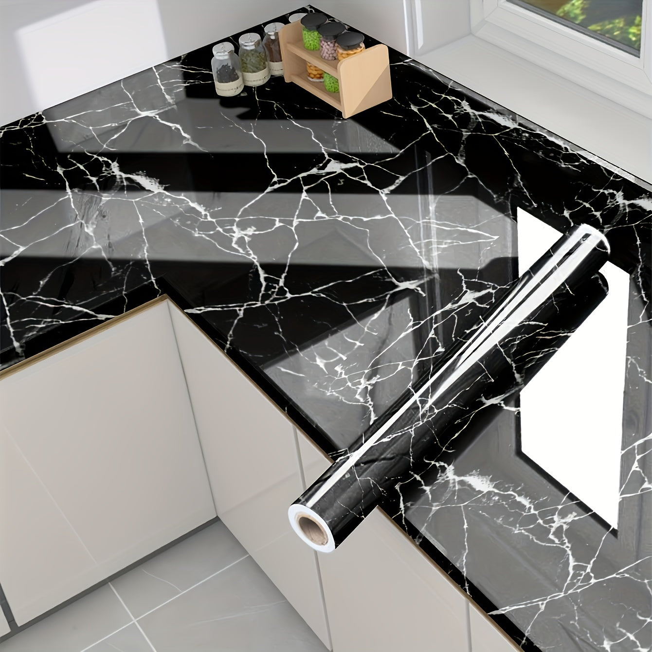 Marble Guard Self-Adhesive Kitchen & Bathroom Stickers