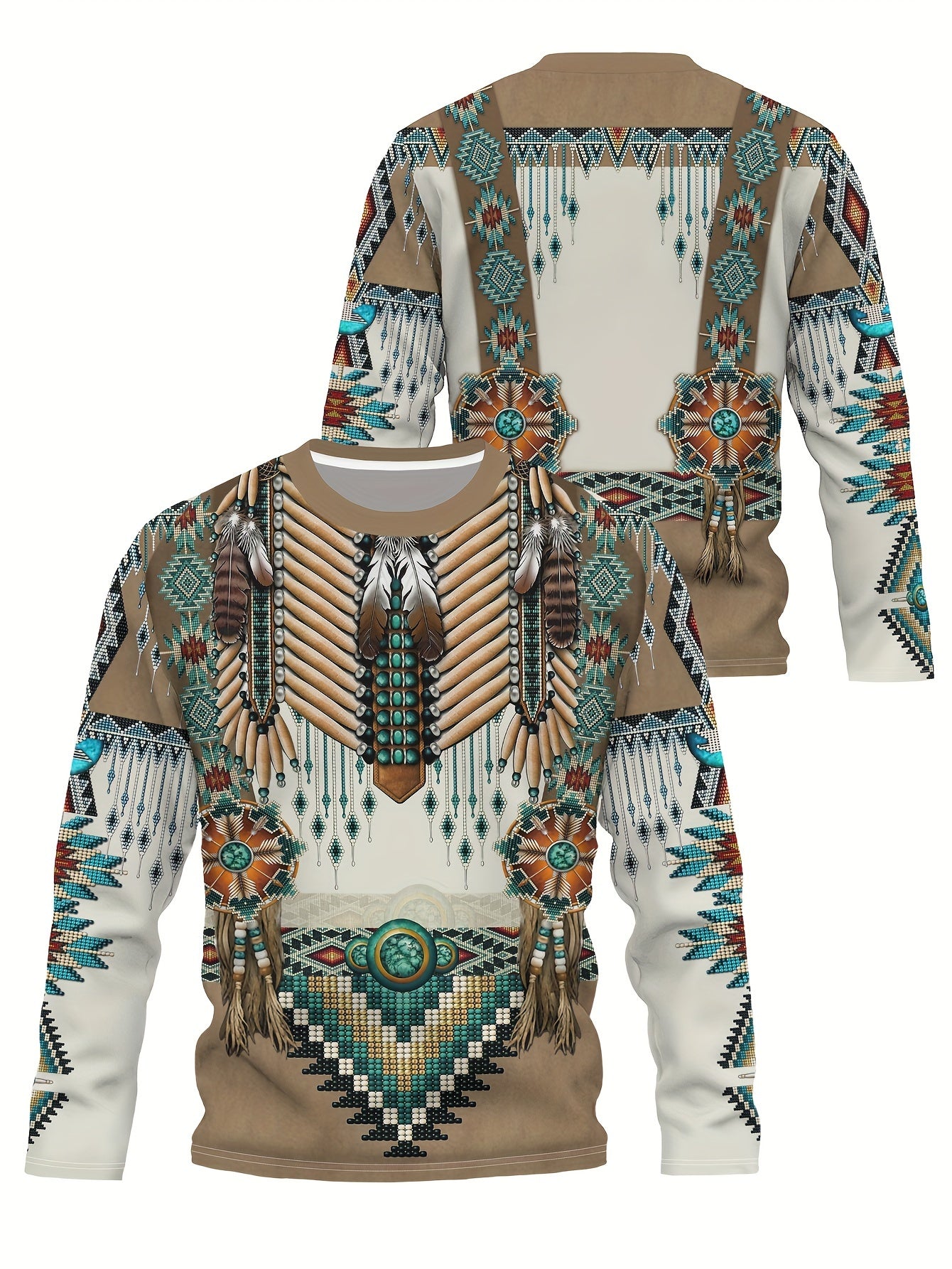 Native American Graphic Sweatshirt