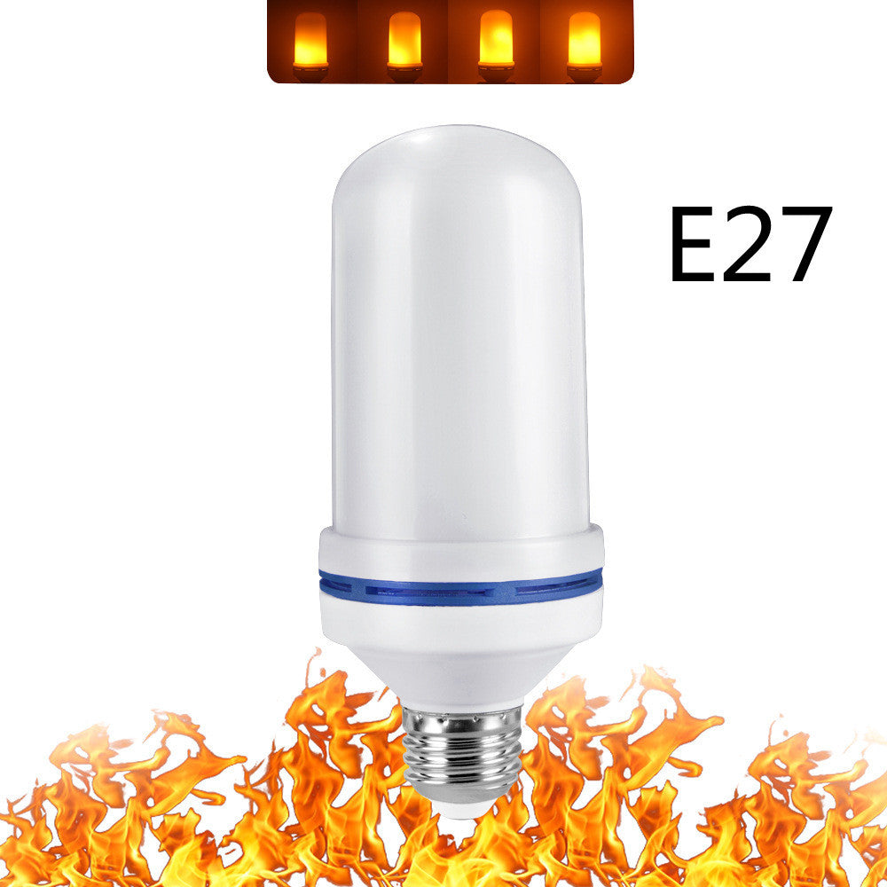 Flame Glow LED Bulb: Simulation Flame Light with Three Gear Adjustment for Ambiance Enhancement