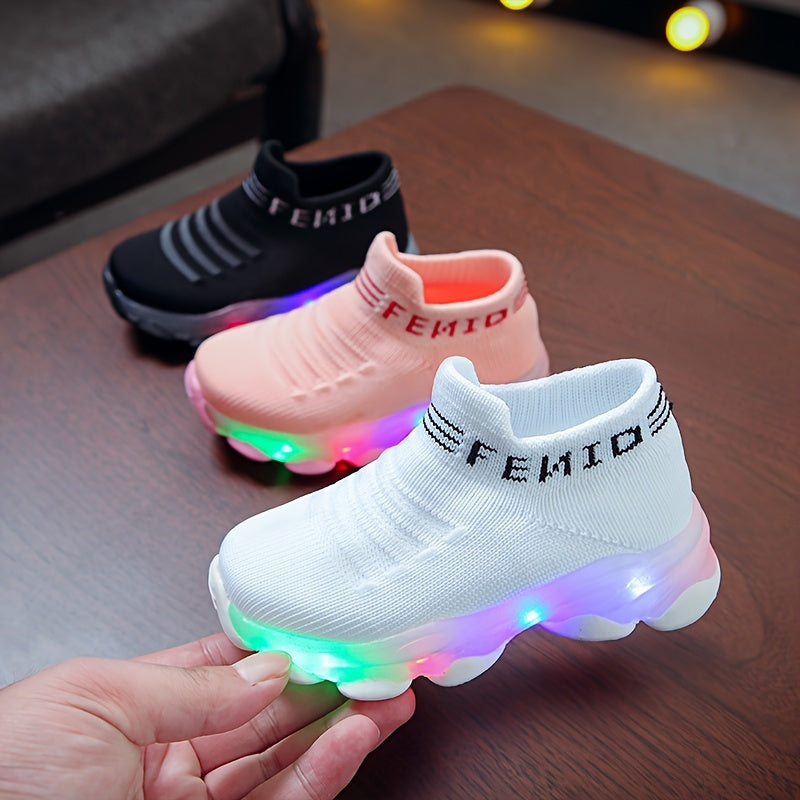 ✨ Youth LED Light-Up Footwear