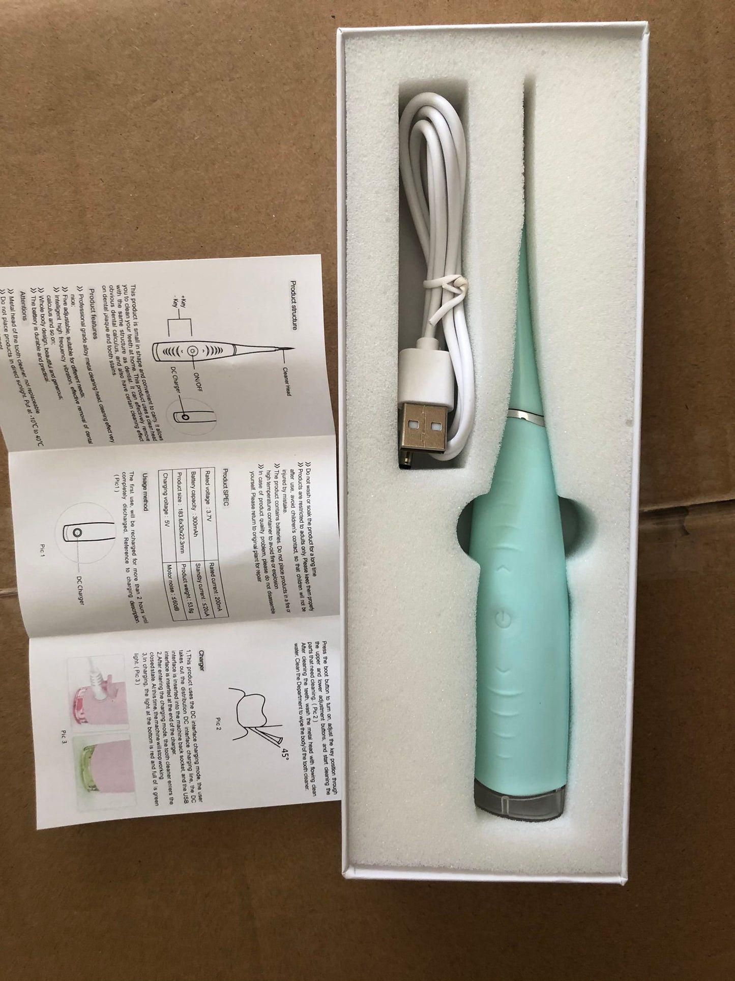 Aqua fresh Electric Toothbrush Guardian: Waterproof Care Tool for Superior Dental Hygiene