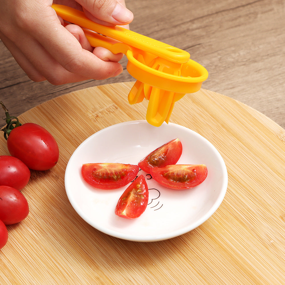 Tomato Slicer Cutter Grape Tools Cherry Kitchen Pizza Fruit Splitter Artifact Small Tomatoes Accessories Manual Cut Gadget