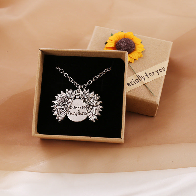 Sunflower Sunshine Necklace: Symbol of Love and Happiness