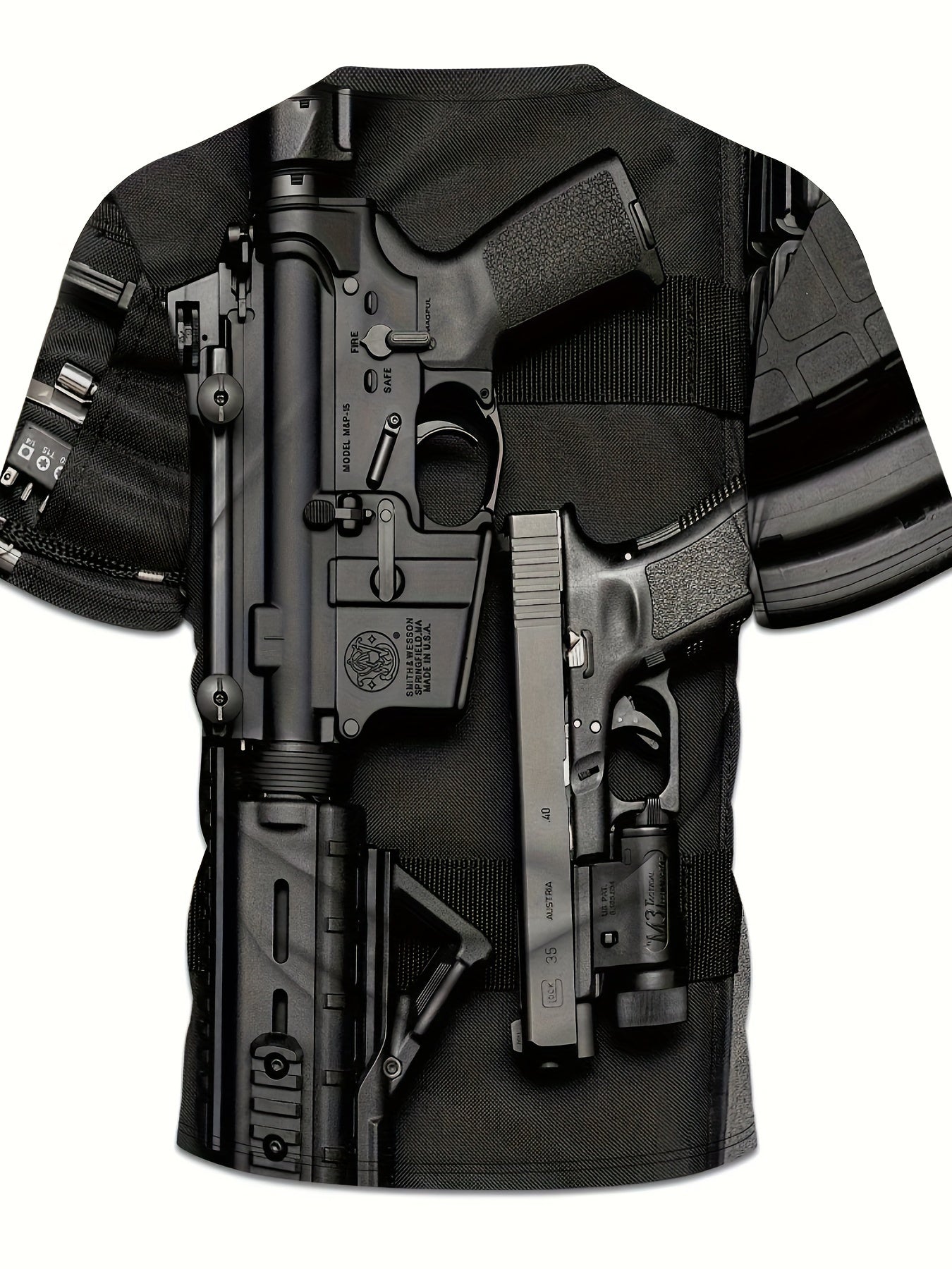 Men’s Guns Graphic Print Tee