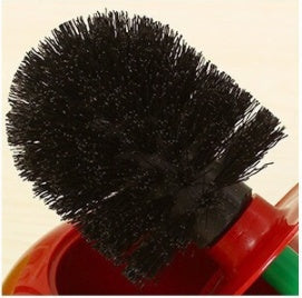 Long Handle Soft Hair Household Toilet Brush Cherry Toilet Brush Daily Necessities Creative Plastic Cleaning Brush Toilet Brush Set