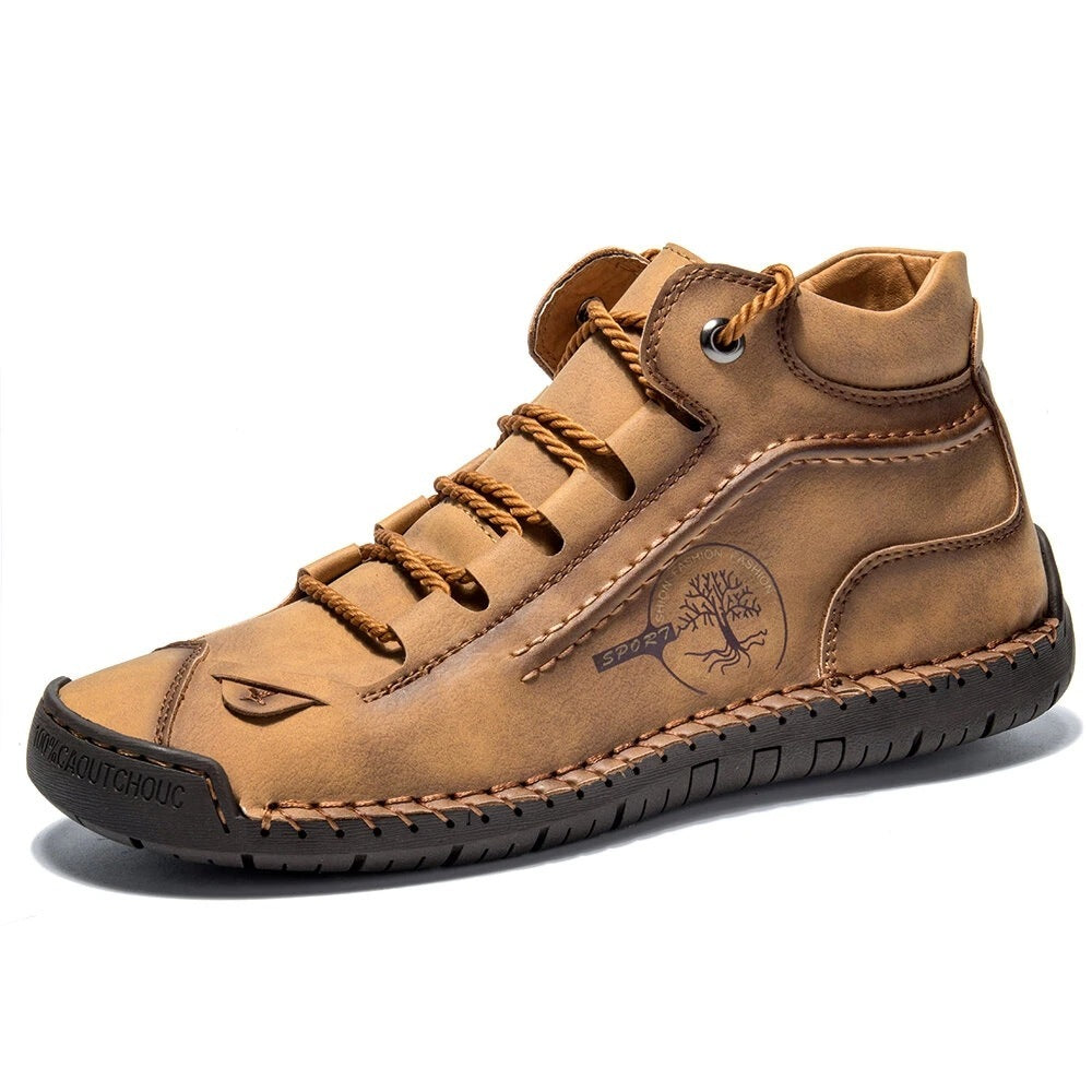 New Men's Martin Noots Hand Stitched Outdoor Short Boots