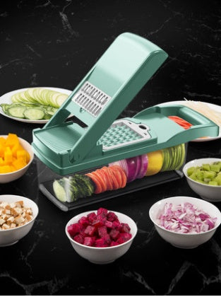 Veggie Master Kitchen Multi-Function Vegetable Cutting Artifact: Perfect for Dicing Fruit and Shredding Potatoes