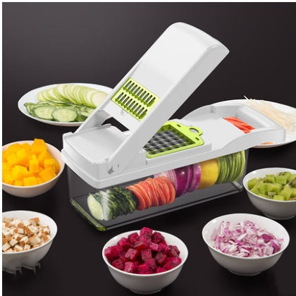 Veggie Master Kitchen Multi-Function Vegetable Cutting Artifact: Perfect for Dicing Fruit and Shredding Potatoes