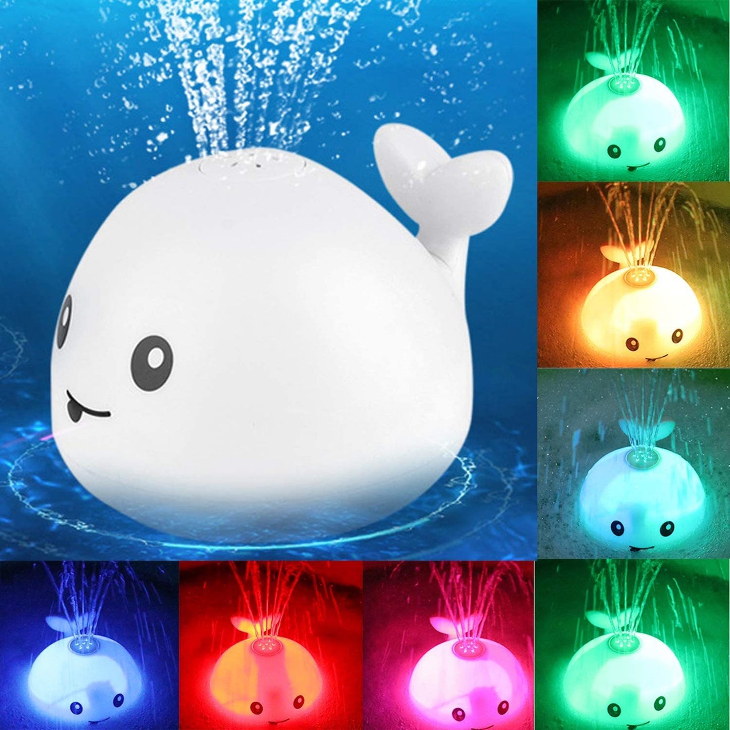 Whale Wash Baby Electric Induction Bath Toy: Fun Spray Companion for Bath time Bliss