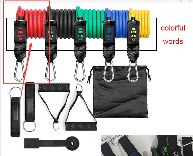 Flex Fit Rally Resistance Band: Elastic Rope for Effective Fitness Training