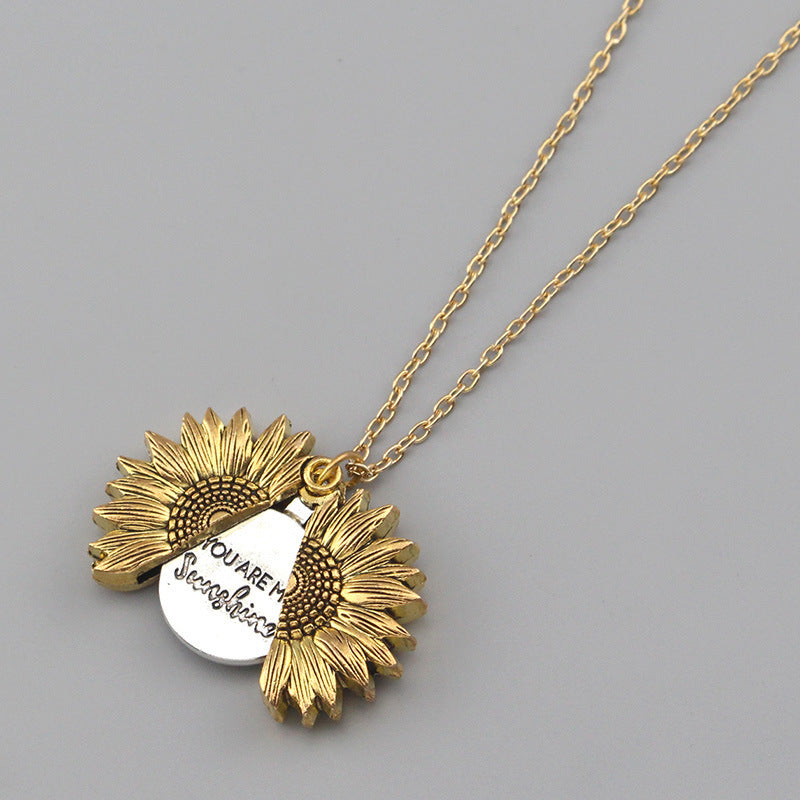 Sunflower Sunshine Necklace: Symbol of Love and Happiness