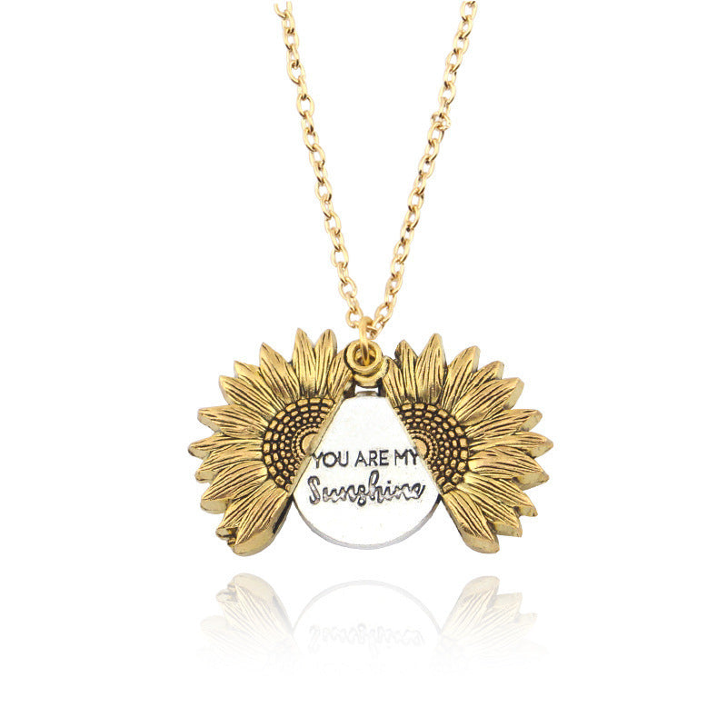 Sunflower Sunshine Necklace: Symbol of Love and Happiness