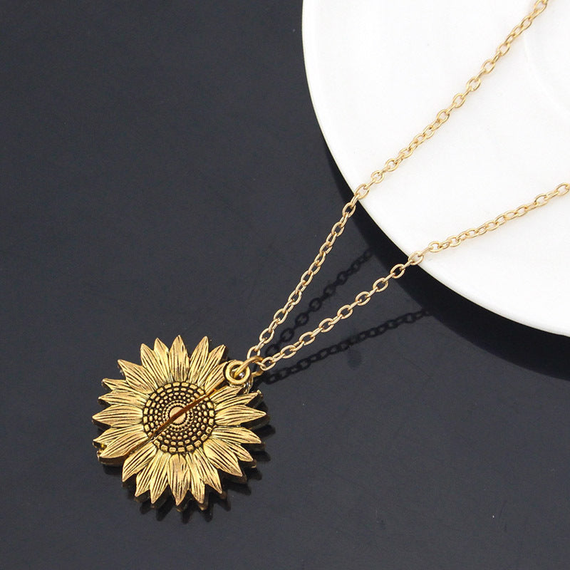 Sunflower Sunshine Necklace: Symbol of Love and Happiness