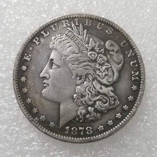 1887-S USA Morgan Dollar coins