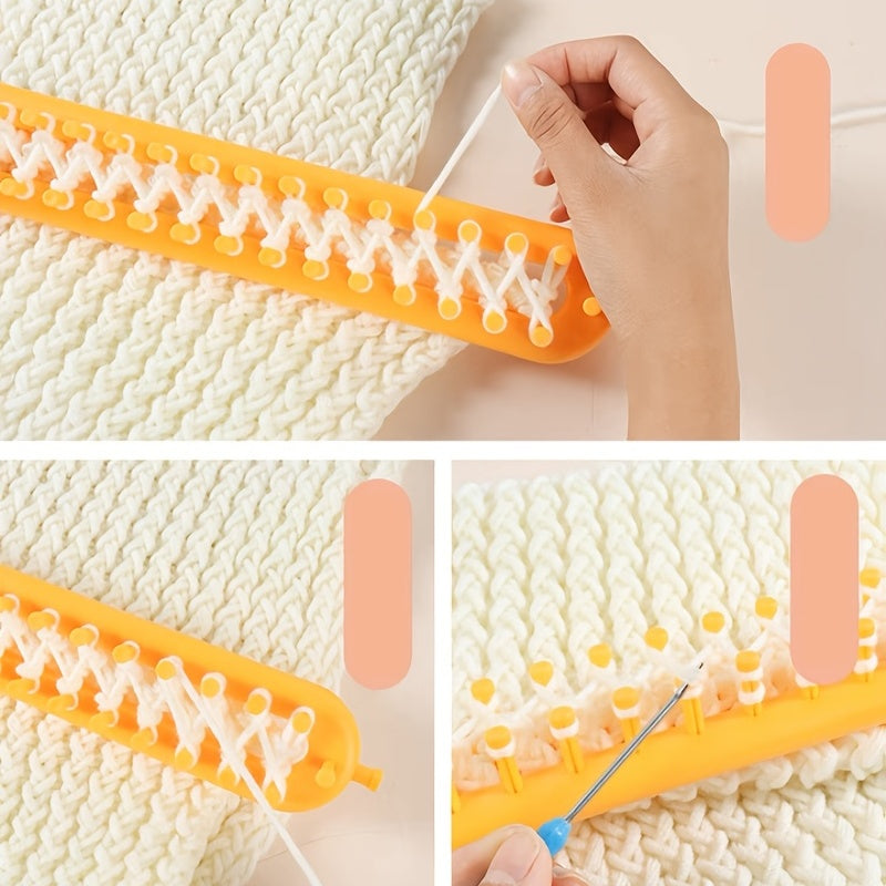 🧶 Knit Craft Scarf Loom Kit 🧵✨