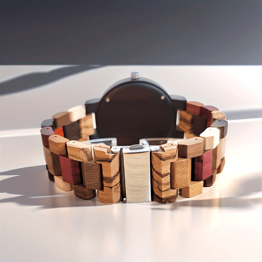 Nature’s Palette Chic Wooden Watch 🌳