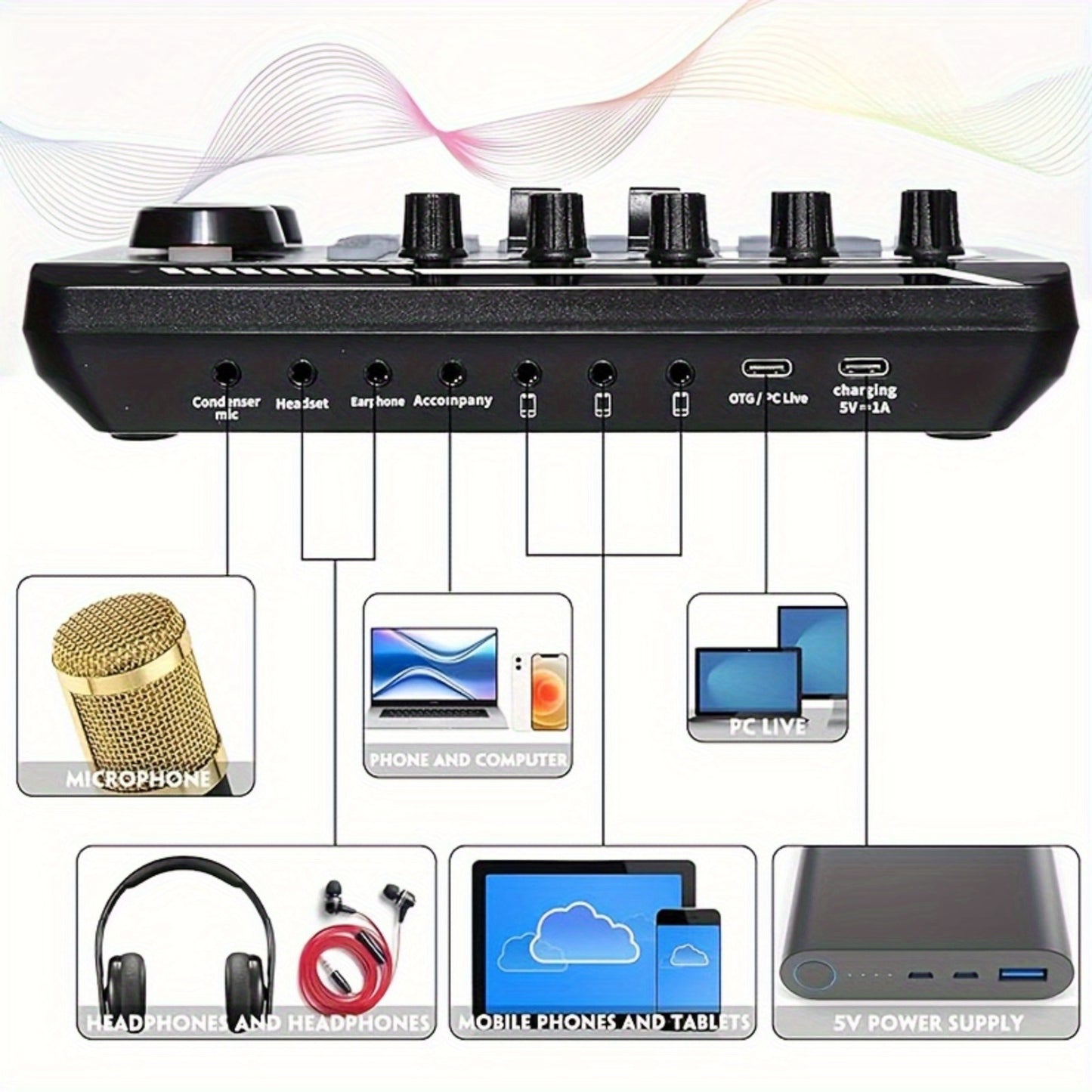 Pro Caster All-In-One Audio Mixer