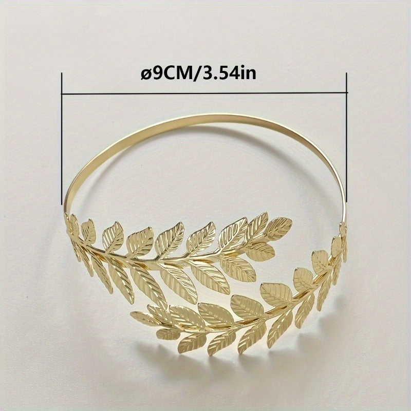 Golden Leaf Metal Curtain Tieback 🍂✨