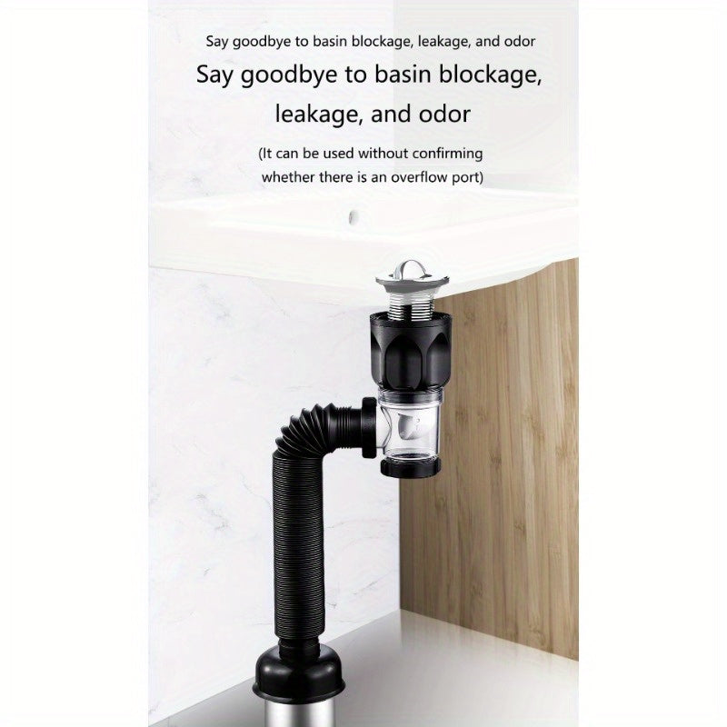 Flex Flow Universal Sink Drain Pipe Set