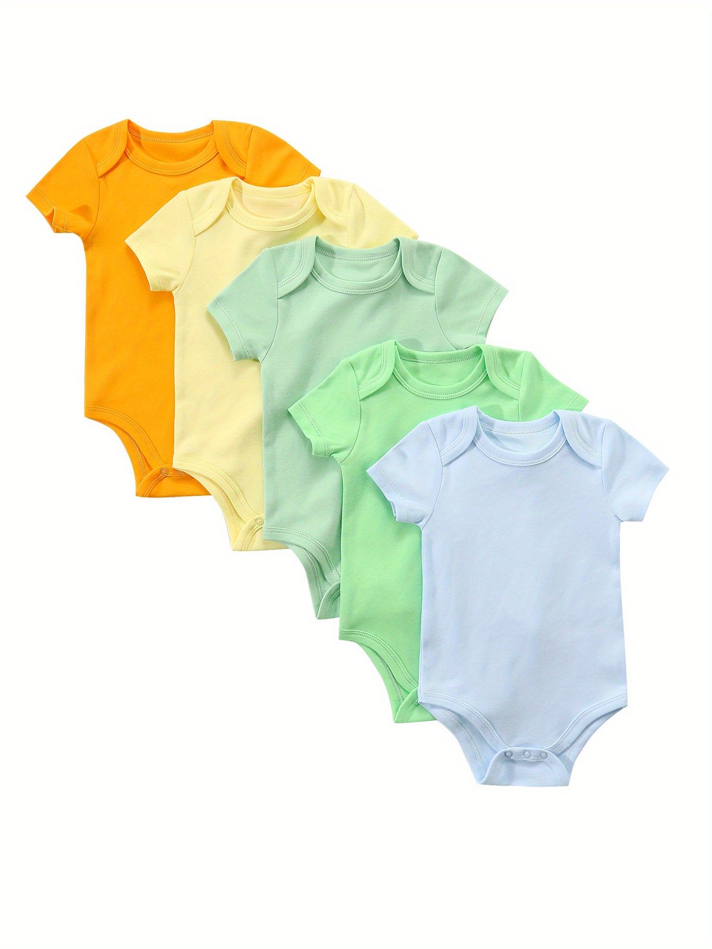 Candy Color Delight Bodysuits 🍭👶