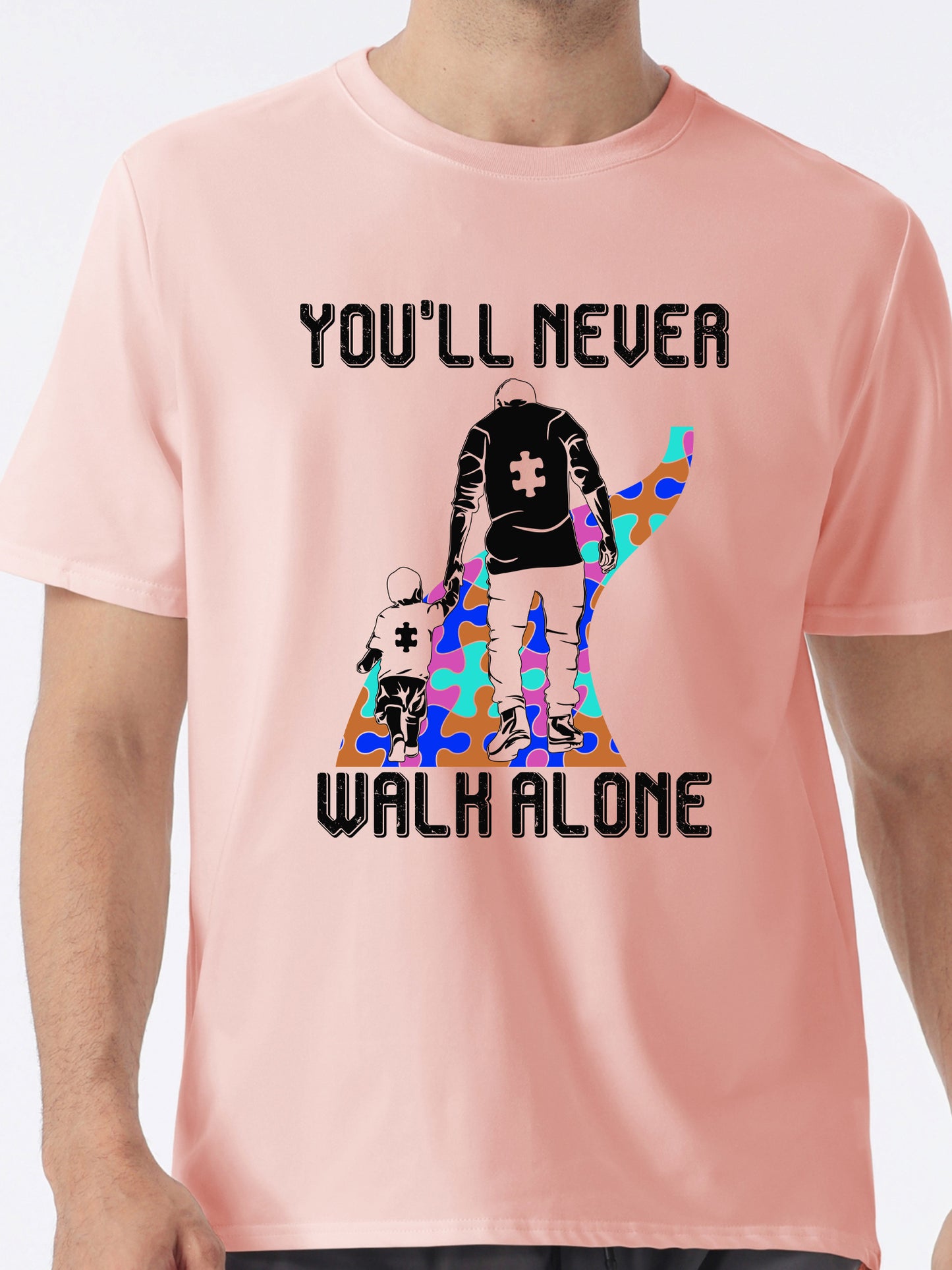 🔴 "Never Walk Alone" Men's Tee 🔴