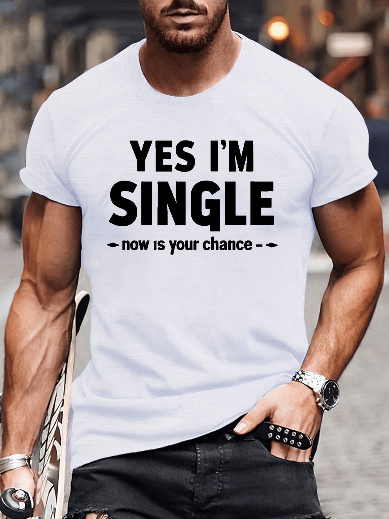 YES I'M SINGLE Tee