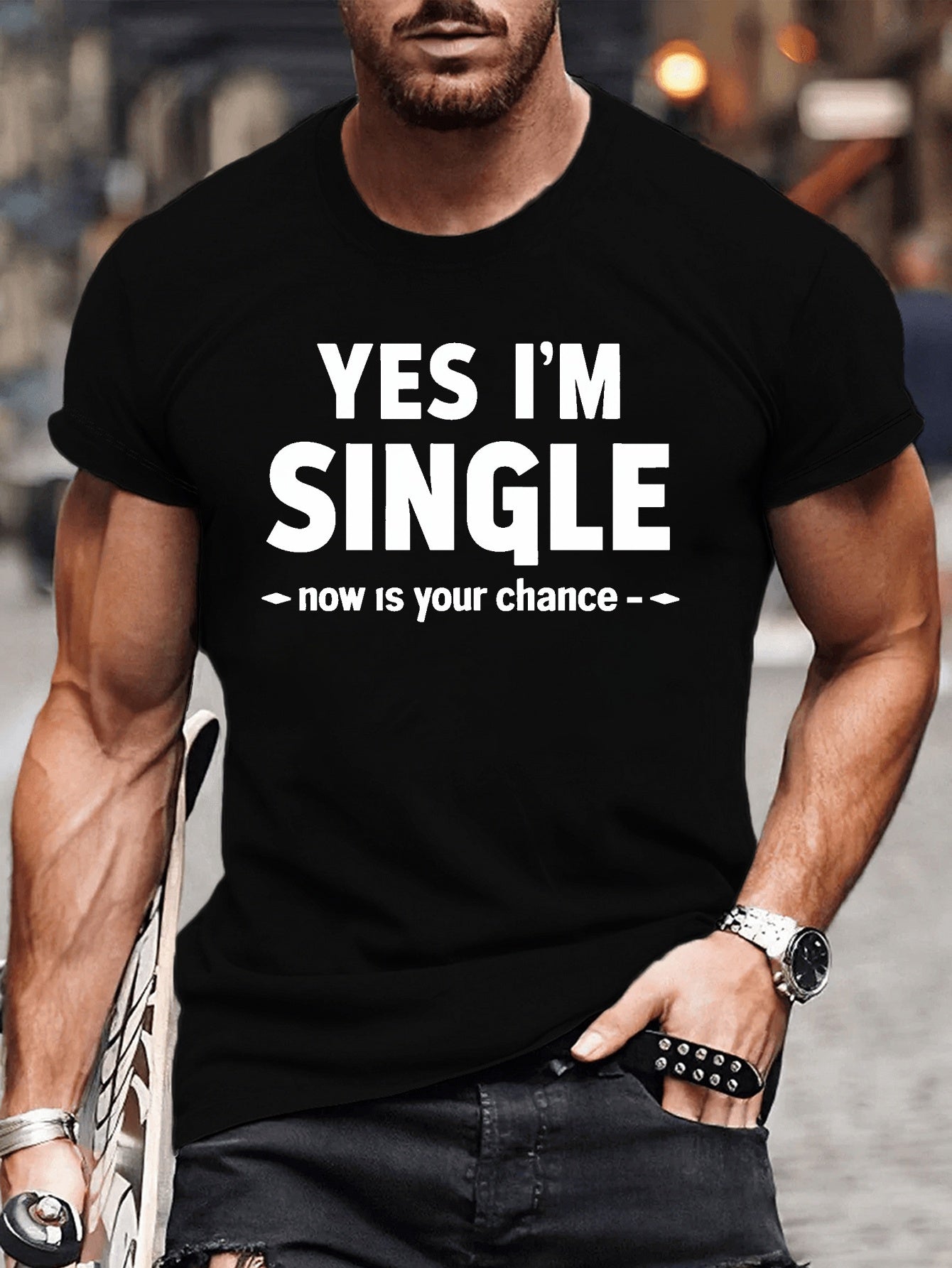 YES I'M SINGLE Tee