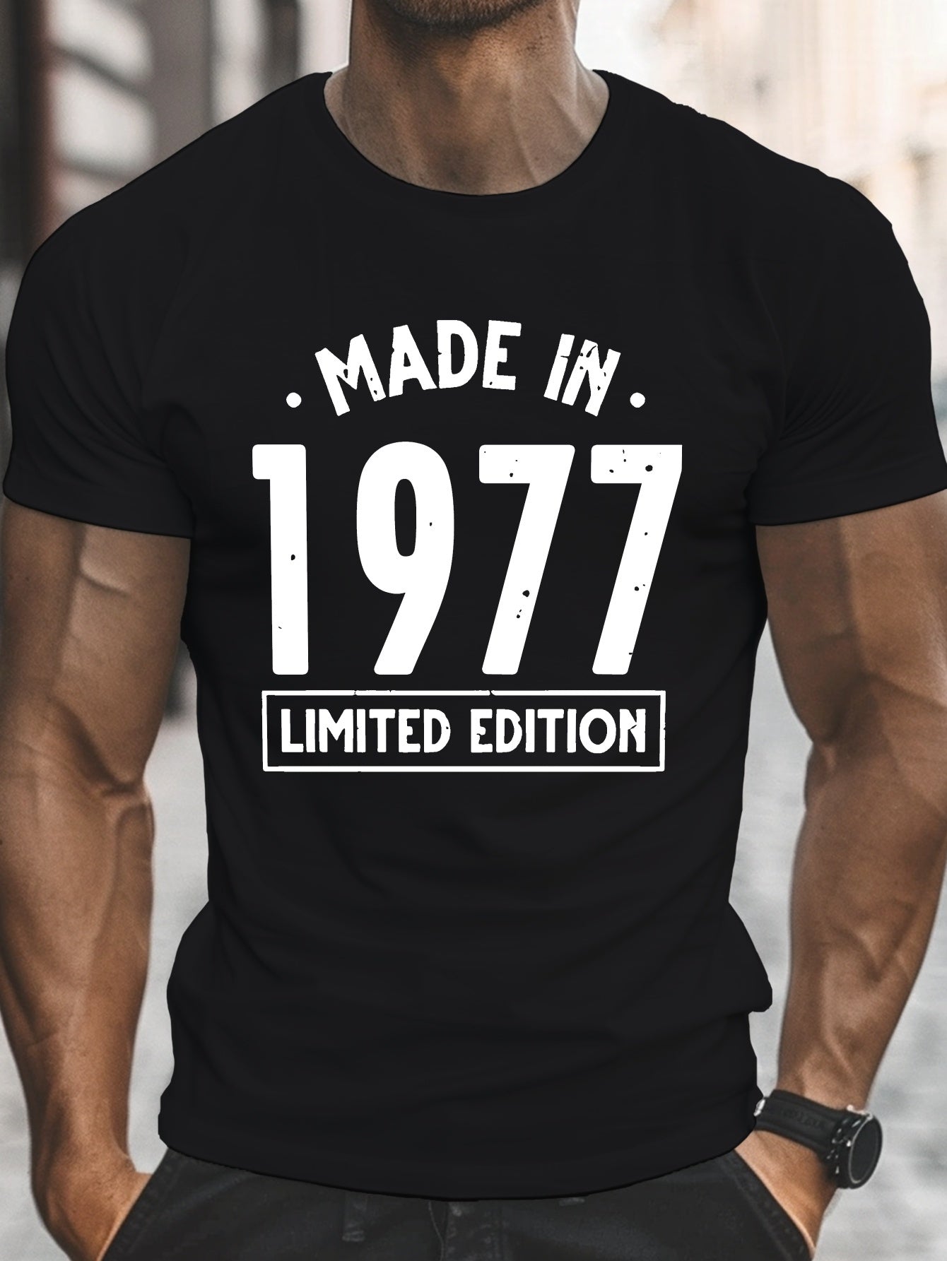 📅 MADE IN 1977 LIMITED EDITION Print T-Shirt 👕