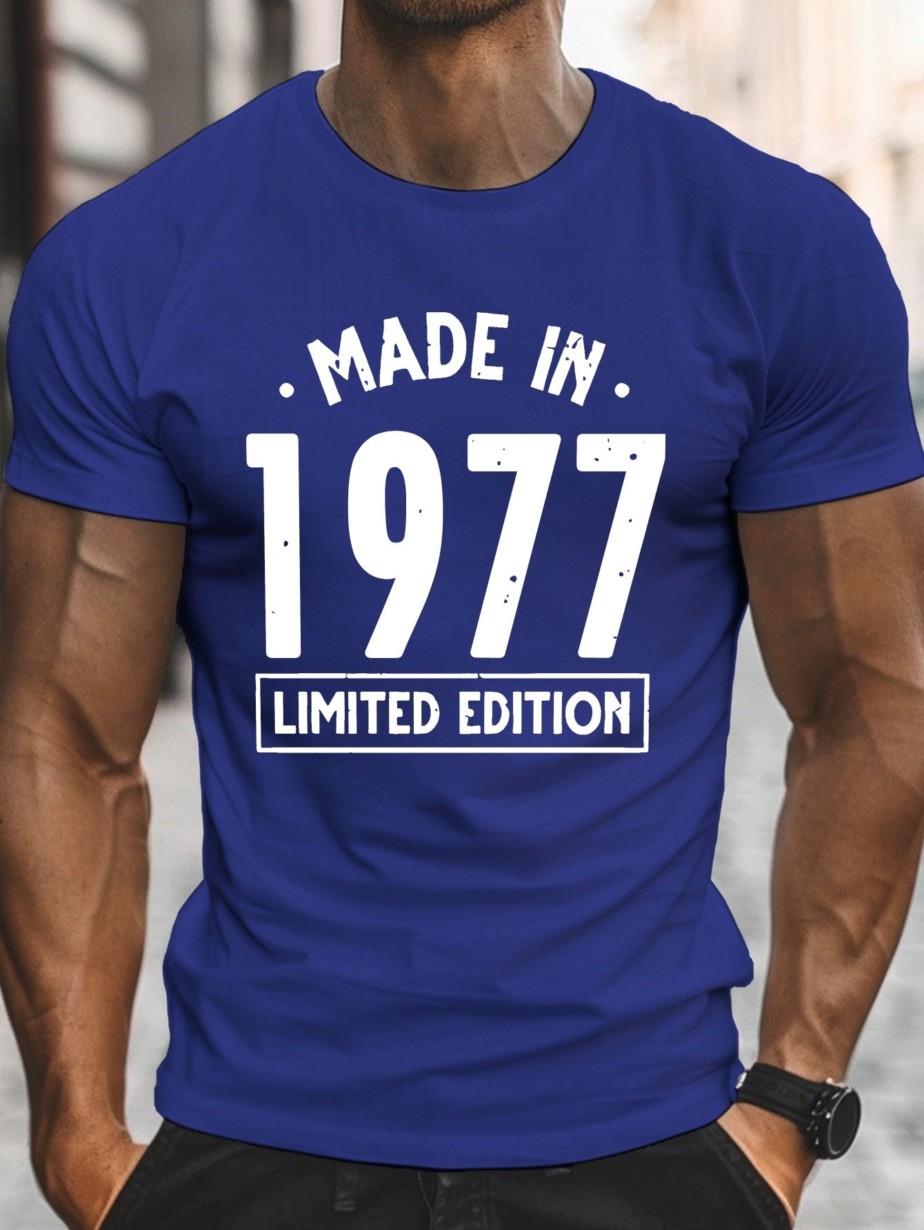 📅 MADE IN 1977 LIMITED EDITION Print T-Shirt 👕