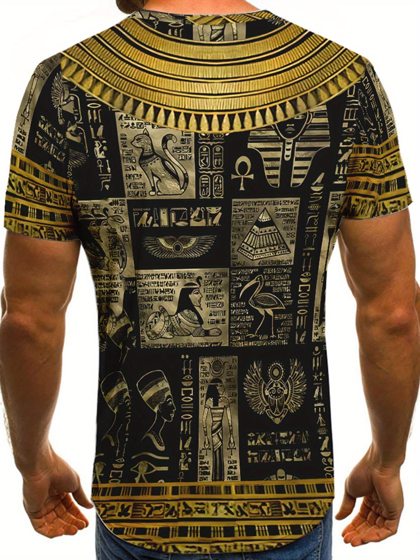 🏜️ "Pharaoh's Pride" Egyptian Pyramid & Sphinx T-shirt 👕