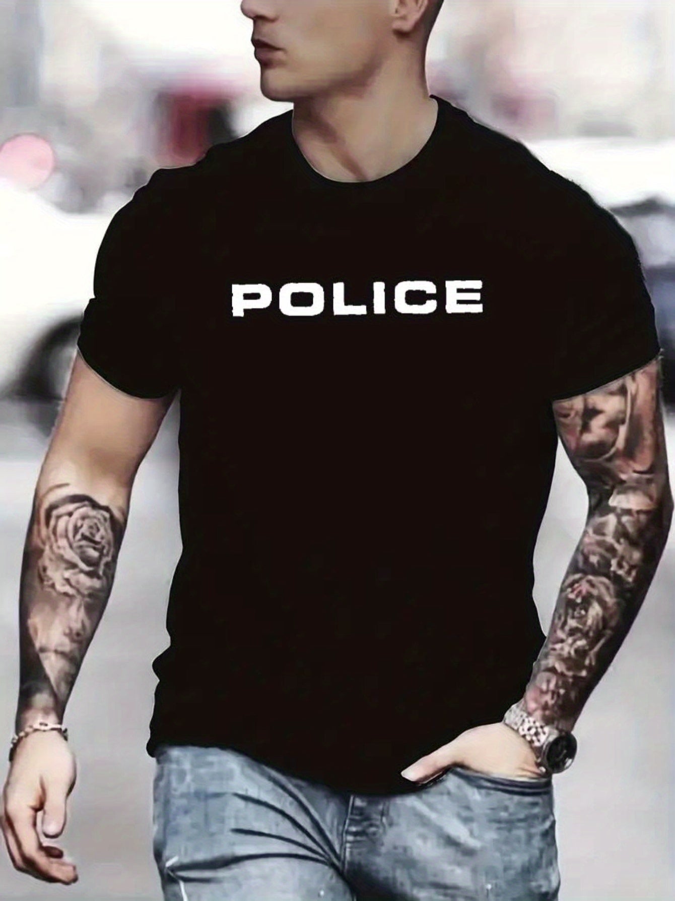 POLICE Print Tee