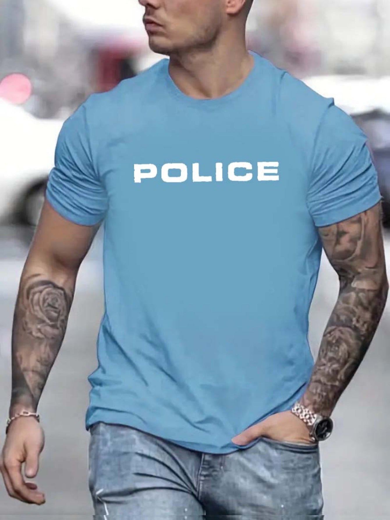 POLICE Print Tee