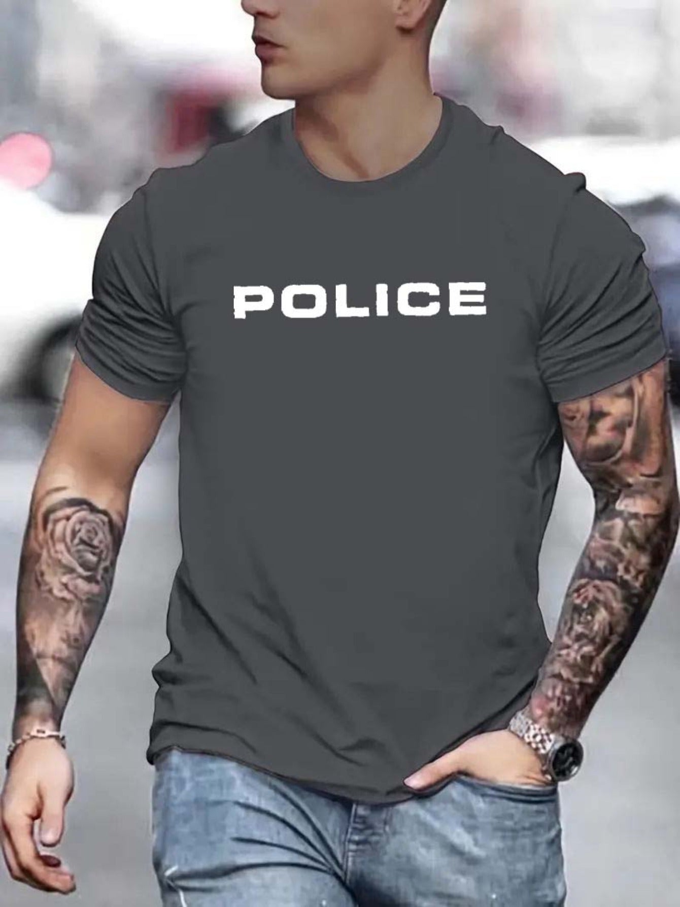 POLICE Print Tee