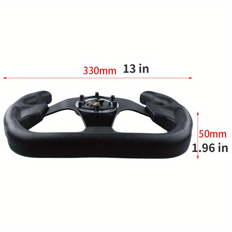 🏎️ Racer X 320mm Aluminum Steering Wheel 🚗