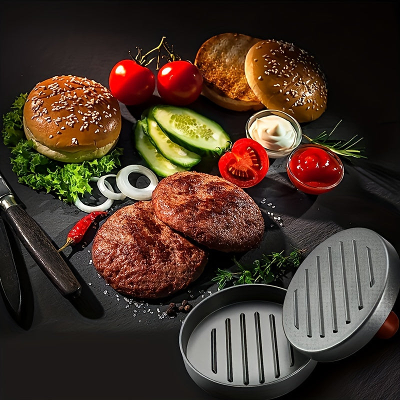 Easy-Release Non-Stick Burger Press Set with Meat Separator