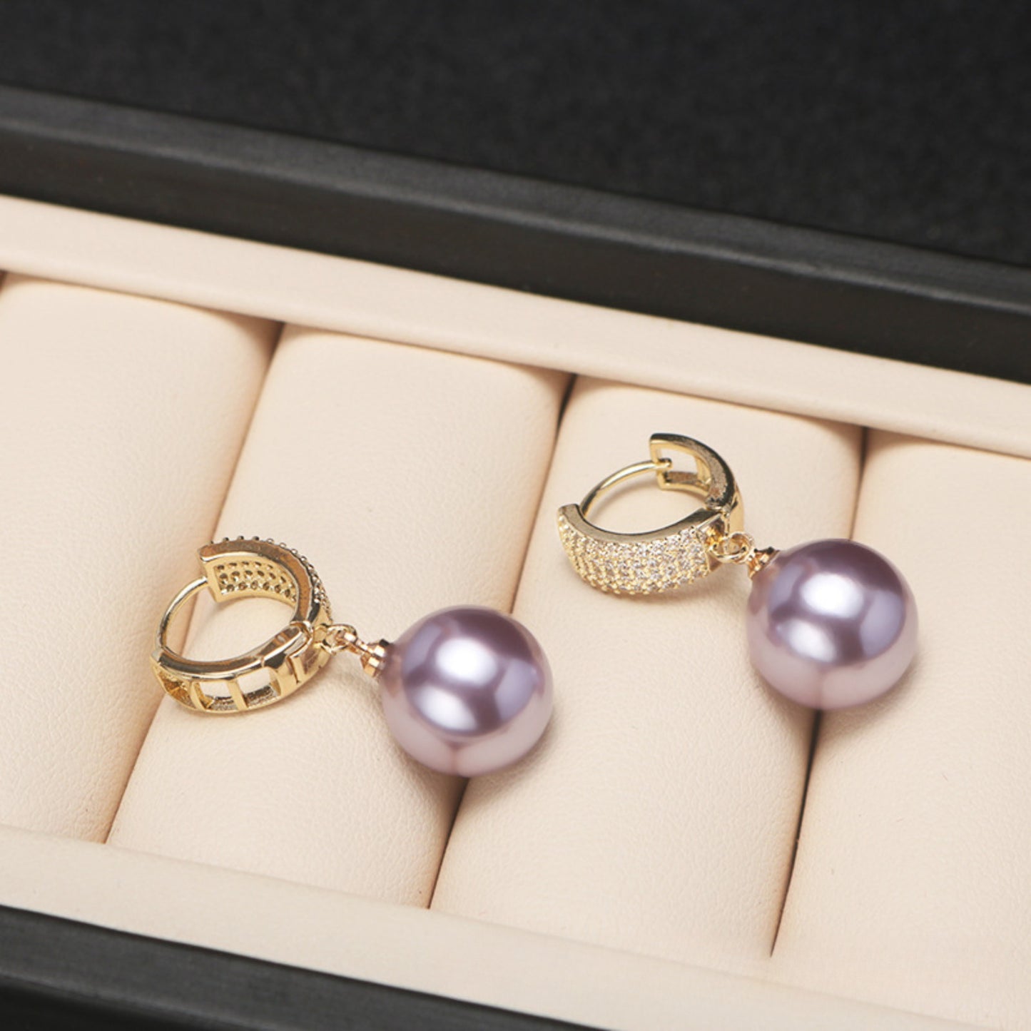 🌟 Elegant Pearl Trio Jewelry Set – Necklace, Earrings & Ring ✨