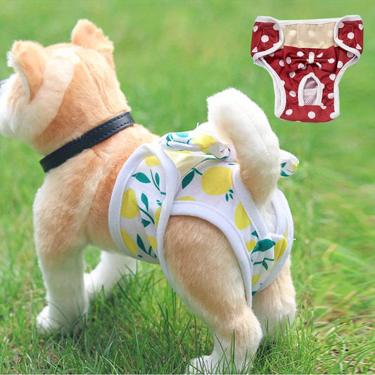 🐾 "Paw Comfort" Washable Dog Diapers for Females 🐾