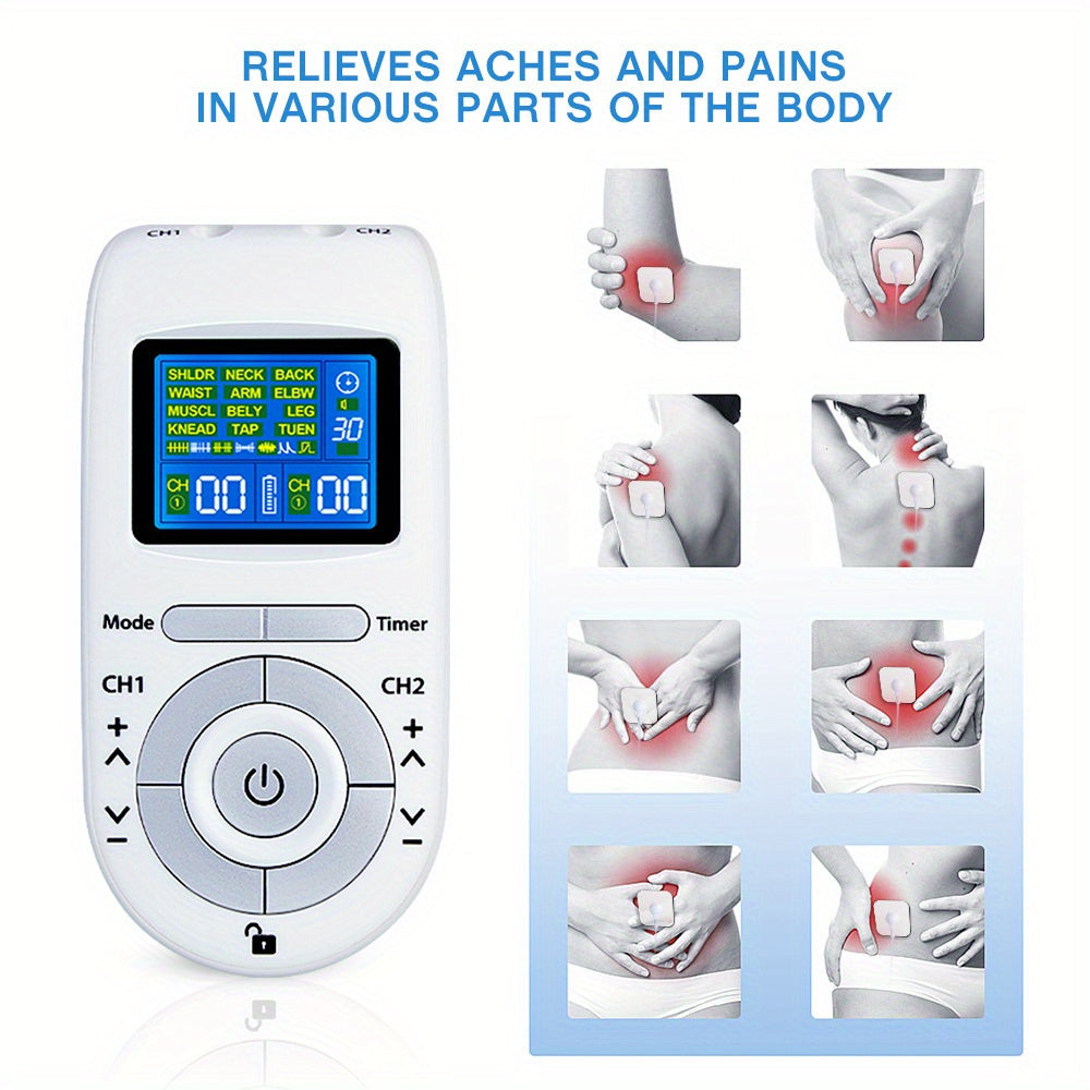 Relief Wave Dual Channel TENS & EMS Unit