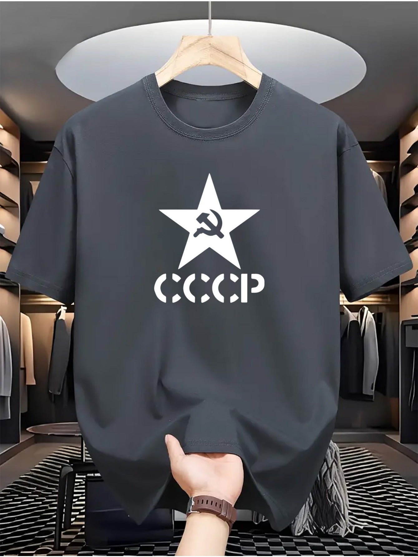 🇷🇺 Russian National Emblem Icon Print T-Shirt 🇷🇺