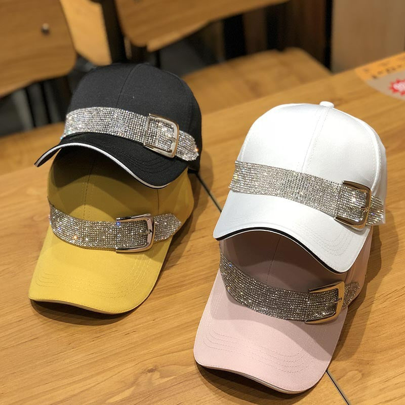 ✨ Elegant Rhinestone Baseball Cap for Women 🧢