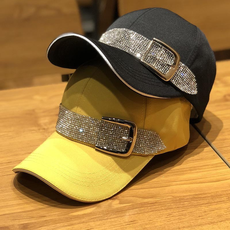 ✨ Elegant Rhinestone Baseball Cap for Women 🧢