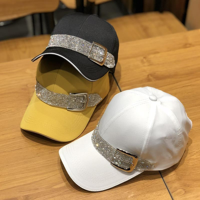 ✨ Elegant Rhinestone Baseball Cap for Women 🧢