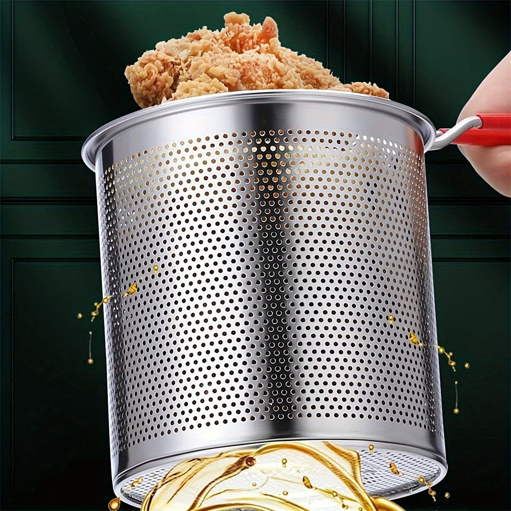 3-Piece Stainless Steel Fryer Set